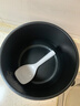 美的（Midea）电饭煲家用电饭锅5L大容量4-5-8-10人多功能智能预约柴火饭煲汤煮粥蛋糕不粘内胆微压煮饭锅 灰黑色 5L 微压焖香阀 实拍图