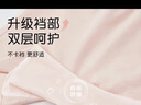 尼多熊女童内裤安全裤防走光宝宝平角内裤打底裤儿童四角短裤 粉+肤 XL 实拍图