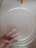 美的微波炉玻璃转盘配件M1-L213B/211A/213C底盘玻璃托盘子 24.5 (平底)玻璃转盘 实拍图