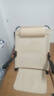 床上靠背椅大学生神器便携折叠懒人沙发护理老人床上躺椅 【移动头枕】带扶手大号卡其色 实拍图