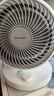 夏普 （SHARP）电风扇空气循环扇家用台扇低噪电风扇摇头涡轮对流大风力办公室宿舍桌面风扇节能小风扇 【机械款】抗菌扇叶+风大音轻+香薰驱蚊 实拍图