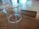 京东京造小奶盅咖啡量杯双刻度浓缩咖啡萃取杯双导流口木柄奶杯100ml 实拍图