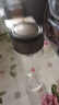 【⭐京东物流配送】高硼硅双层玻璃杯大容量泡茶杯水杯子茶水分离 【双层加厚】茶杯 350ml 1只 实拍图