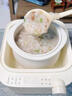小熊（Bear）婴儿辅食机bb煲电炖锅隔水电炖盅 陶瓷蒸煮辅食锅0.8L DDZ-C08W8 实拍图