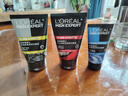 欧莱雅（LOREAL）男士洗面奶控油清痘深层清洁磨砂抗黑头角质氨基酸洁面乳男青少年 火山岩清痘洁面膏100ml+50ml 实拍图