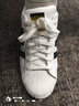 阿迪达斯adidas三叶草贝壳头SUPERSTAR男女休闲鞋EG4958 40.5码 实拍图