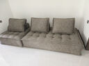 NORHOR北欧表情/皮埃蒙特布艺沙发/荷兰ASIADES正版复古奶油风模块组合G 【现货】1.85m灰色三人M 实拍图