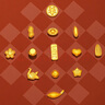 周六福 黄金足金999元宝金条小金豆爱心赏金玩咖投资金系列 计价 金条 - 1g 实拍图