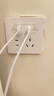 公牛（BULL）开关插座 G12系列五孔带USB+Type-C 30w快充奶油风G12E537暮雪白 实拍图