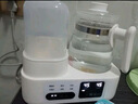 呦呦宝贝恒温水壶婴儿二合一温奶器恒温壶家用宝宝暖奶器多功能恒温调奶器 【全玻璃款】雨伊白 1300ml 玻璃盖 实拍图
