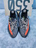 阿迪达斯三叶草Yeezy春夏透气减震椰子350V2灰橙父亲节礼物HQ7045UK9码43 实拍图