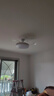 美的（Midea）风扇灯餐厅灯吊扇灯客厅卧室隐形led吊灯简约百搭遥控电扇灯具 实拍图