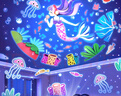 万火星空投影灯儿童玩具女孩3-6岁女童生日礼物7-12岁8投影仪夜灯6-10 实拍图