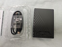 西部数据（WD）6TB 移动硬盘 兼容type-c My Passport随行版2.5英寸 灰 机械硬盘 笔记本电脑外接 大容量加密存储 实拍图