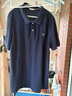 哈吉斯（HAZZYS）男装 夏季款上衣轻商务通勤多色百搭短袖POLO衫男ASTZE0BBX26 藏青色NV 2XL (185/104A 52) 实拍图
