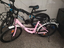 凤凰（Phoenix）儿童自行车凤凰儿童自行车10岁以上女童自行车6-10岁小学生自行车 标配粉丨辐条轮+后座+礼包 22寸【适合140-165cm】 实拍图