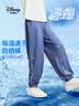 迪士尼（Disney）童装儿童男童速干凉感长裤防晒UPF50防蚊裤子夏DB421AA04蓝120 实拍图