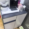 亿家木轻奢餐边柜碗柜客厅靠墙收纳柜多功能储物柜现代简约茶水柜酒柜 卡槽式背板加固【石墨灰】60CM 带护栏 自行组装 实拍图