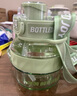 BOTTLED JOY吨吨桶运动水壶健身水杯塑料杯萌趣吨吨杯便携随手杯学生杯子 实拍图
