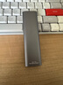 联想（Lenovo）1TB 移动硬盘固态(PSSD) ZX1 Type-c USB3.1双接口 读速560MB/s 手机直连 电脑 灰色 实拍图