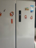 美的（Midea）531谷雨灰双系统双循环十字对开四开门一级变频风冷无霜大容量国家补贴家用智能电冰箱MR-531WSPZE 实拍图