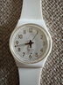 斯沃琪（Swatch）瑞士手表 白衣主教2.0 考试表石英男女腕表 SO28W106-S14 实拍图