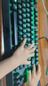 雷蛇（Razer）小蜘蛛 黑寡妇蜘蛛X竞技版背光款 机械键盘 有线键盘 游戏键盘 87键 电竞 绿轴 实拍图
