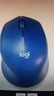 罗技（Logitech）M330 静音鼠标 无线鼠标 办公鼠标 右手鼠标 带无线微型接收器 黑色 实拍图