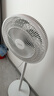 美的（Midea）【品质推荐】七叶轻音柔风电风扇/家用省电落地扇/台式电扇/广角摇头节能宿舍小型风扇 SAE35CA 实拍图