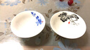 肖字和德单杯青花瓷仿手绘斗笠功夫茶具小茶杯陶瓷品茗杯茶盏普洱红茶杯 蓝荷-青花白玉瓷大斗笠杯 实拍图