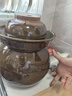 泡菜坛子家用土陶四川陶瓷加厚小号商用腌菜酸菜大容量密封咸菜罐 10斤容水量【配内盖】 实拍图