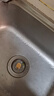 云华卫浴不锈钢厨房水槽过滤网洗菜盆漏水塞洗碗池通用款水槽弹跳芯下水器 实拍图