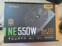安钛克 Antec NE550金牌全模组/全日系电解电容/寿命更持久/支持风扇启停/台式机电脑主机电源550W 实拍图