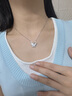 GUSKI法国品牌伊莎贝拉蝴蝶项链女轻奢气质锁骨链纪念日生日礼物送女友 伊莎贝拉项链-当日达/隔日达 实拍图