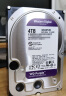 西部数据（WD）4TB 监控级机械硬盘 WD Purple 西数紫盘 SATA 256MB CMR垂直 录像机硬盘 3.5英寸WD43PURZ 实拍图