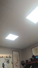 得焺平板灯600x600集成吊顶灯扣板灯格栅天花嵌入式面板灯工程办公室照明白光38-W 600*600 实拍图
