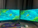 AOC 27英寸 2K高清 180Hz HDR10 快速液晶1ms 广色域 旋转升降  曲面电竞电脑显示器 CQ27G2X 实拍图