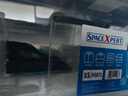 SPACEXPERT 衣物收纳箱塑料整理箱12L透明 1个装 带提手 实拍图