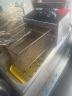 三鼎 电炸炉商用油炸锅油炸机油条机电炸锅油炸炉炸串机油条薯条机小吃设备 【10.8L】单缸单筛炸炉+盖 实拍图