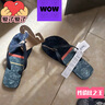 迪卡侬人字拖男拖鞋沙滩鞋耐磨舒适sbt藏青树叶43~44码 4485561 实拍图