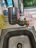 美的（Midea）净水器水龙头过滤器家用自来水滤水器直饮前置过滤器厨房卫生间通用除水垢除余氯双出水可清洗滤芯 一机三芯【两年免换滤芯】 实拍图