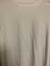 京东京造t恤男长袖T恤男5A抑菌新疆棉圆领衣服男装打底衫白XXL 实拍图