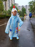 牧萌儿童雨衣男童女童幼儿园小童宝宝全身防水男孩雨披 火箭恐龙 L 实拍图