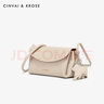CinvaiKrose包包女包轻奢侈斜挎包女士包包2025新款品牌单肩包软皮小挎包 象牙白【礼盒装】生日礼物送女友 实拍图
