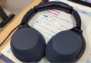 索尼（SONY）WH-1000XM4 高解析度无线蓝牙 智能降噪 头戴式 深夜蓝 实拍图