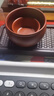 百年利永宜兴紫砂品茗杯原矿紫砂茶碗泡茶杯普洱杯小茶杯子主人杯功夫茶具 大红袍单个 实拍图