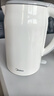 美的（Midea）电热水壶烧水壶煮水壶 食品级304不锈钢 1.7升0涂层无缝内胆开水壶 MK-SH17M301 实拍图