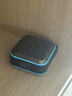 ESSONIO意大利品牌户外防水蓝牙音箱无线新款随身便携式低音炮高音质迷你创意方形家用小型电脑插卡小音响 黑蓝色【小巧便携+三重音效】 实拍图