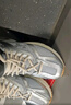 安德玛（UNDERARMOUR）HOVR Apparition男女复古皮革运动休闲鞋3027595 金属银102 42 实拍图