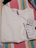 森马（Semir）短袖t恤女短款修身圆领内搭25夏凉感V领上衣109325100006 实拍图